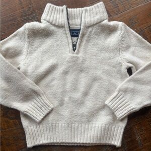 The Children's Place Cream Turtleneck Sweater